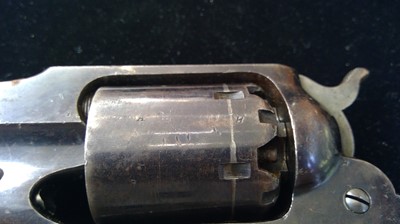 Lot 337 - An E Remington six shot new model army 1858...