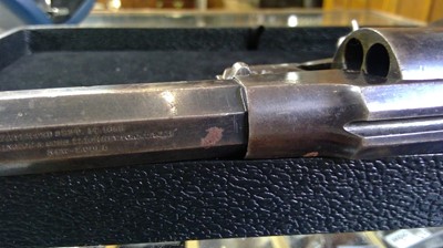Lot 337 - An E Remington six shot new model army 1858...