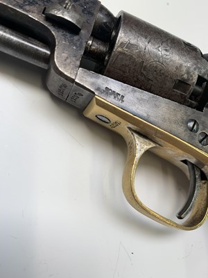 Lot 349 - A Colt percussion five-shot revolver, serial...