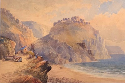 Lot 459 - John Clarkson UREN (1845-1932) Tintagel...