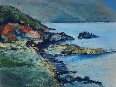 Lot 1219 - Howard COLES (XX) The Promontory Mixed media...