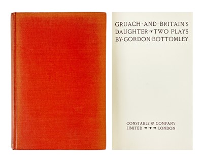Lot 258 - (Signed and Inscribed) Gordon Bottomley