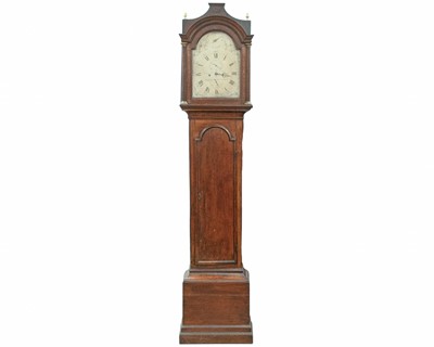 Lot 773 - A George III eight day oak longcase clock, by Humphrey Birch, Hoddesdon.