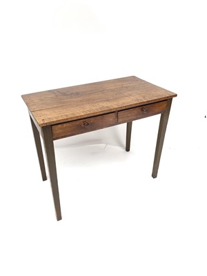 Lot 3073 - A 19th century mahogany and pine side table...