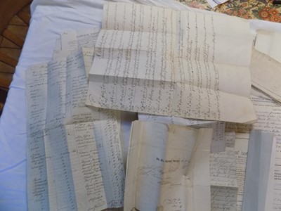 Lot 1303 - OLD CORNISH DOCUMENTS. 23 schedules & Land...