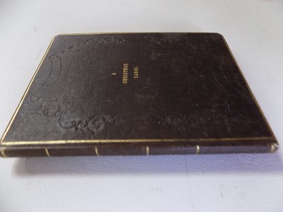 Lot 1308 - CHARLES DICKENS. "A Christmas Carol in Prose,...