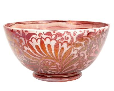 Lot 735 - A British art pottery bowl, possibly Bernard Moore.