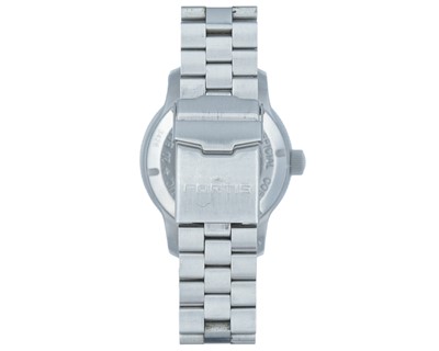 Lot 634 - FORTIS - A B-42 Official Cosmonauts Automatic stainless steel gentleman's bracelet wristwatch.