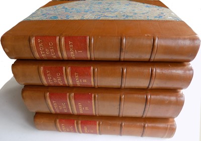 Lot 1332 - CHARLES BURNEY. "A General History of Music...