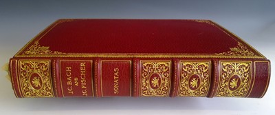 Lot 1333 - JOHN CHRISTIAN BACH. Finely Bound Volume of...