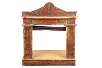 Lot 157 - A child's toy opera theatre stage.
