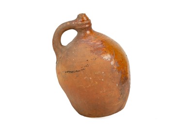 Lot 623 - A rare late Medieval pottery water sprinkler.