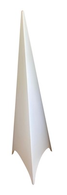 Lot 315 - A contemporary pyramidal floor lamp.