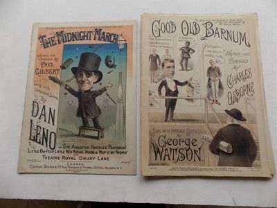 Lot 1340 - MUSIC COVERS. A Collection of 7 colour printed...