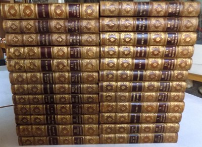 Lot 1364 - SIR WALTER SCOTT. "Waverley Novels." 24 (of 25,...