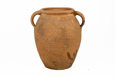 Lot 607 - A Cornish pottery 'Bussa' or preserving pot.