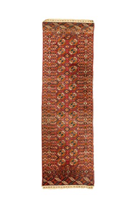 Lot 486 - A wool Turkoman runner.