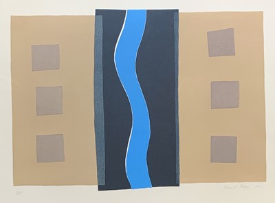 Lot 124 - Breon O'CASEY (1928-2011) Unititled Silkscreen...