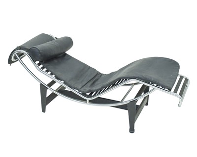 Lot 684 - After Le Corbusier - a 'LC4' style chaise lounge.