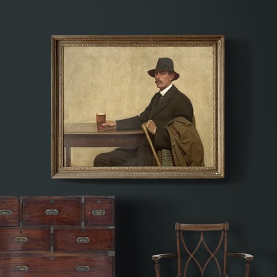 Lot 28 - Harold KNIGHT (1874-1961) Portrait of the...