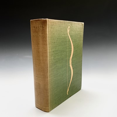 Lot 1443 - JAMES JOYCE. 'ULYSSES'. Special edition...