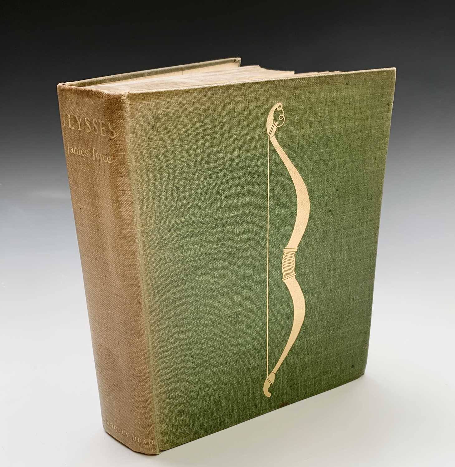 Lot 1443 - JAMES JOYCE. 'ULYSSES'. Special edition...
