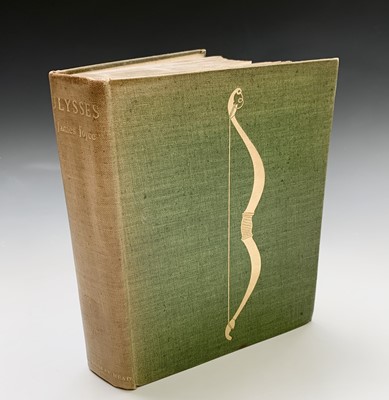 Lot 1443 - JAMES JOYCE. 'ULYSSES'. Special edition...