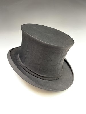 Lot 2834 - Opera hat by Tress & Co London, in an original...