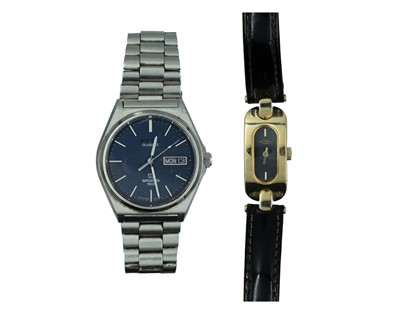 Lot 698 - SEIKO AND ROTARY - An SQ Sports 100 gentleman's quartz watch, and a ROTARY lady's quartz watch.