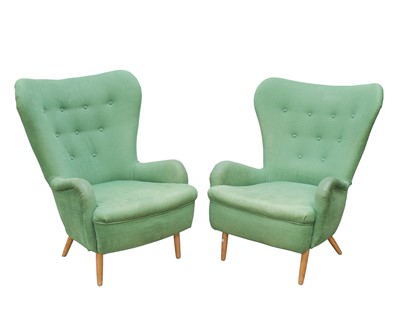 Lot 136 - Ernest Race (British, 1913-1964) A pair of 'DA1' lounge chairs.