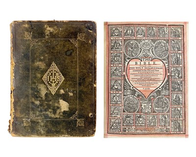 Lot 12 - [Geneva or Breeches Bible in English] Christopher Barker Publisher, 1599