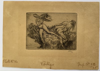 Lot 1350 - Augustus JOHN (1878-1961) 'Vertigo' C.1906...