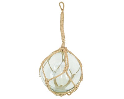 Lot 154 - A large glass fishing float