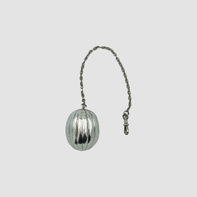 Lot 194 - A Victorian silver nutmeg grater by Hilliard & Thomason.