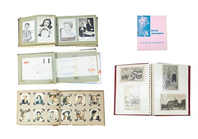 Lot 259 - Autograph Albums, Postcards and Cigarette Cards.