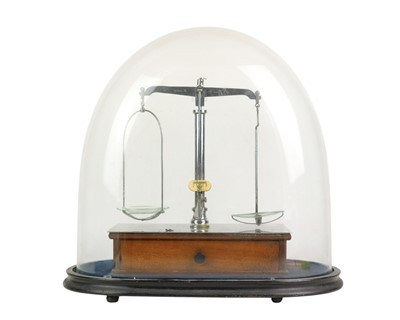 Lot 27 - A Victorian glass dome.