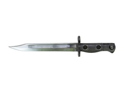 Lot 166 - A British LIA3 SLR Knife Bayonet and scabbard.