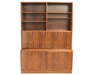Lot 267 - A mid century Danish wall/side display unit.