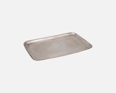 Lot 211 - An Edwardian silver tray.