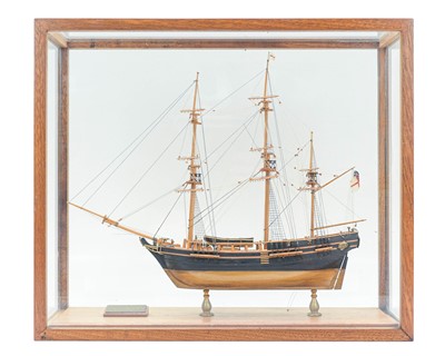 Lot 139 - A scale model of the Corvette HMS Bethia.