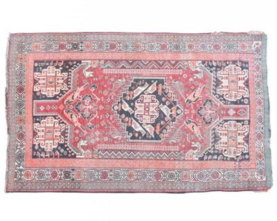 Lot 390 - A hand knotted Persian rug.