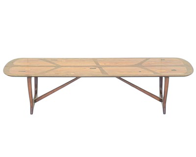 Lot 730 - A Heals 'Long Tom' coffee table, by Everest.