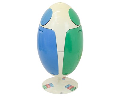Lot 360 - An Ovetto recycling bin, designed by Gianluca Soldi.