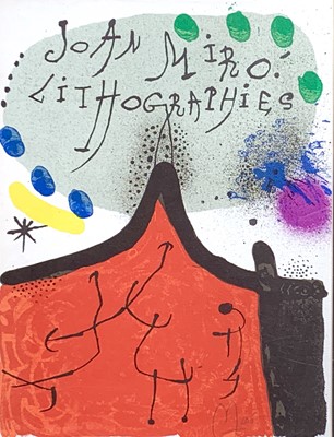Lot 1150 - Joan MIRÓ (1893-1983) Lithographies Lithograph...