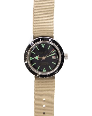 Lot 628 - CIMIER - A Sea Timer gentleman's manual wind divers wristwatch.