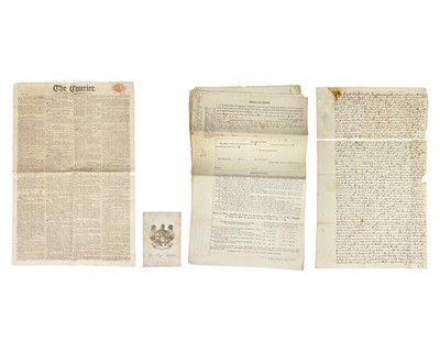 Lot 421 - Last Will and Testament of a William Pearse of...