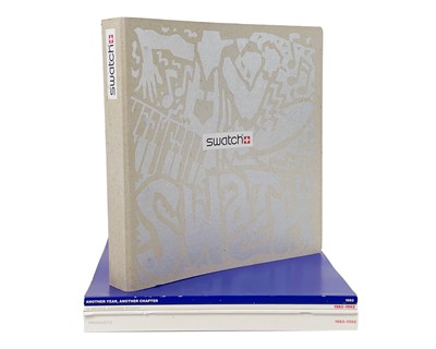Lot 728 - Swatch watch first edition catalogues.