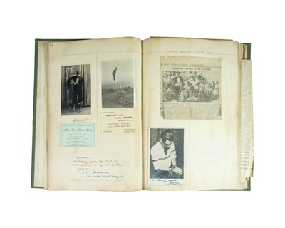 Lot 411 - Two mid 20th century Scrapbooks
