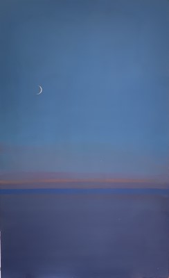 Lot 103 - John MILLER (1931-2002) Blue Horizon with...