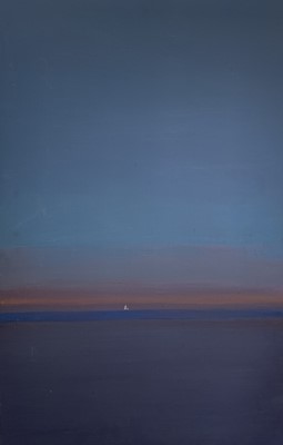 Lot 105 - John MILLER (1931-2002) Yacht Passing Oil on...